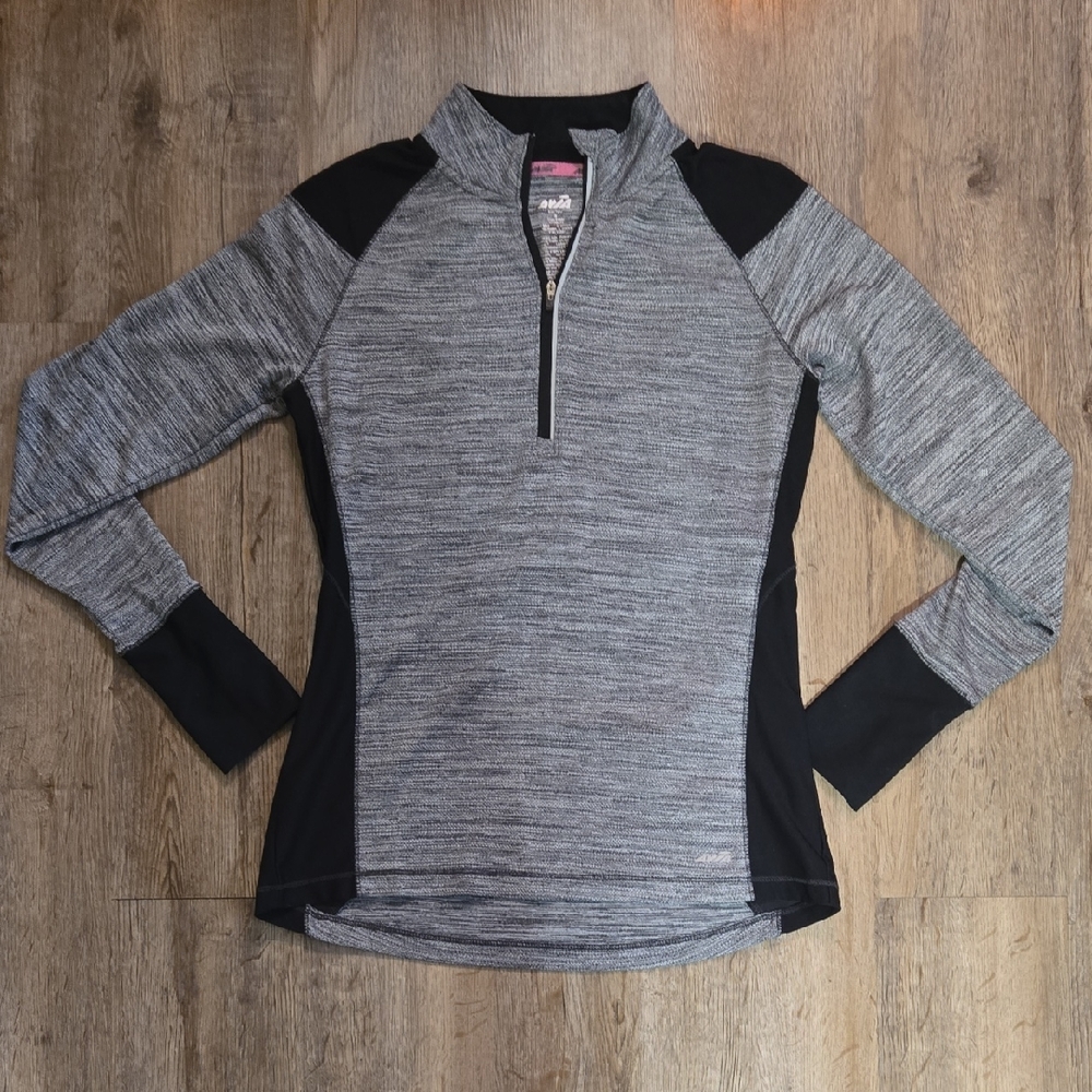Avia Heather Gray and Black Top